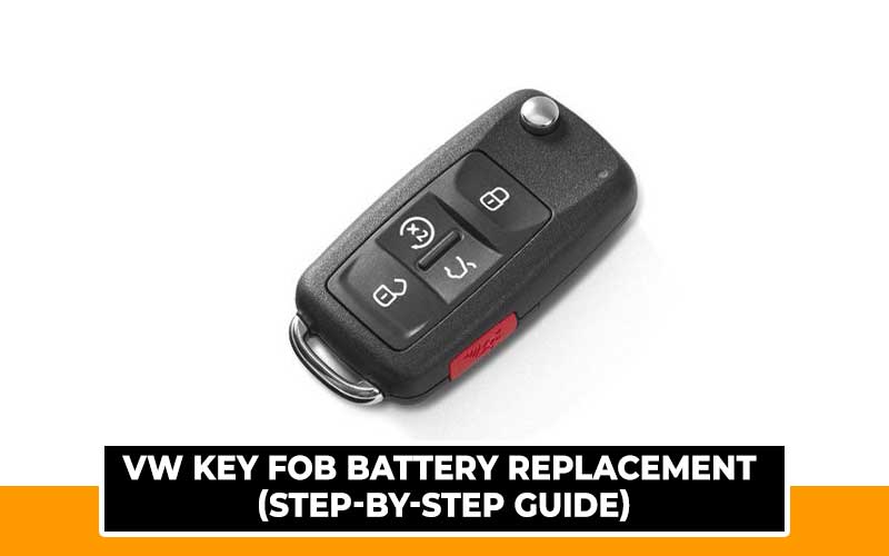 VW Key Fob Battery Replacement